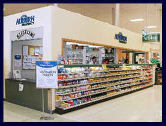 The picture shows AuBurn Pharmacy Inside Price Chopper in Independence, Missouri, on 23rd Street