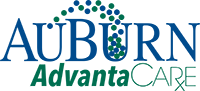 This graphic shows the AuBurn Pharmacy AdvantaCare Program logo.